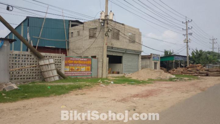 হাইওয়ে রোডের সাথে ফ্যাক্টরি বিক্রি হবে